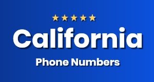 Get California phone numbers today!