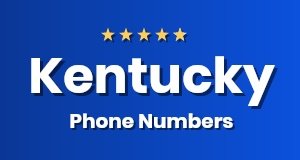 Get Kentucky phone numbers today!