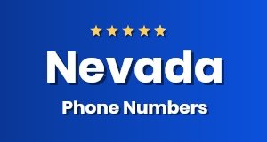 Get Nevada phone numbers today!