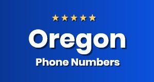 Get Oregon phone numbers today!