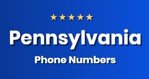 Get Pennsylvania phone numbers today!