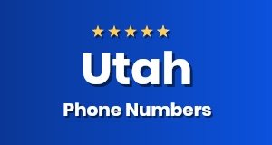 Get Utah phone numbers today!