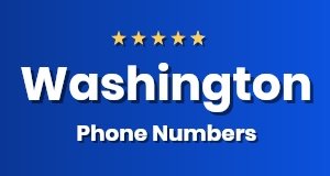 Get Washington phone numbers today!