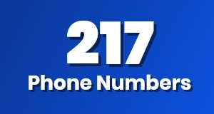 Get a 217 phone number today!