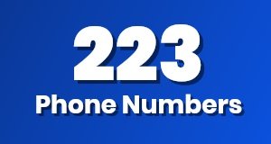 Get a 223 phone number today!