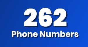 Get a 262 phone number today!
