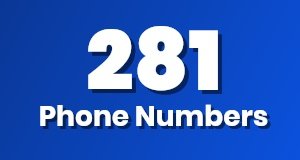 Get a 281 phone number today!