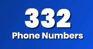 Get a 332 phone number today!
