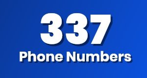 Get a 337 phone number today!