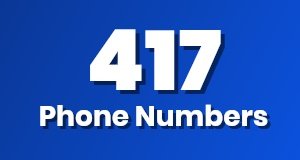 Get a 417 phone number today!