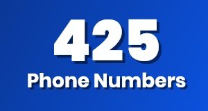 Get a 425 phone number today!