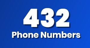 Get a 432 phone number today!