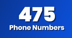 Get a 475 phone number today!