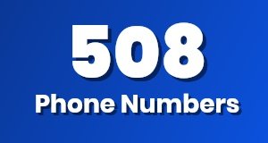 Get a 508 phone number today!