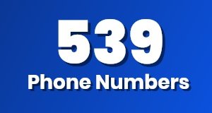 Get a 539 phone number today!