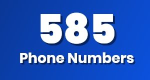 Get a 585 phone number today!