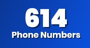 Get a 614 phone number today!