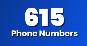 Get a 615 phone number today!