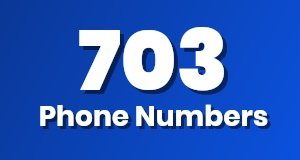 Get a 703 phone number today!