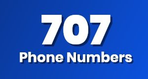 Get a 707 phone number today!