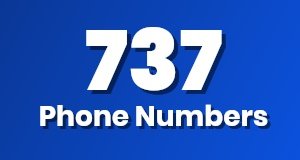 Get a 737 phone number today!