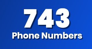 Get a 743 phone number today!