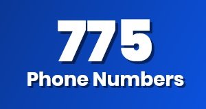 Get a 775 phone number today!