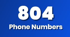 Get a 804 phone number today!