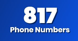 Get a 817 phone number today!