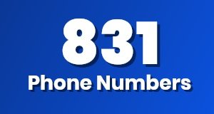 Get a 831 phone number today!