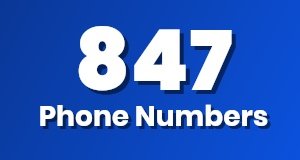 Get a 847 phone number today!