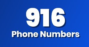 Get a 916 phone number today!
